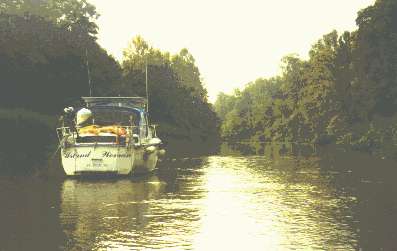 A Quite Anchorage in Bashi Creek, Alabama